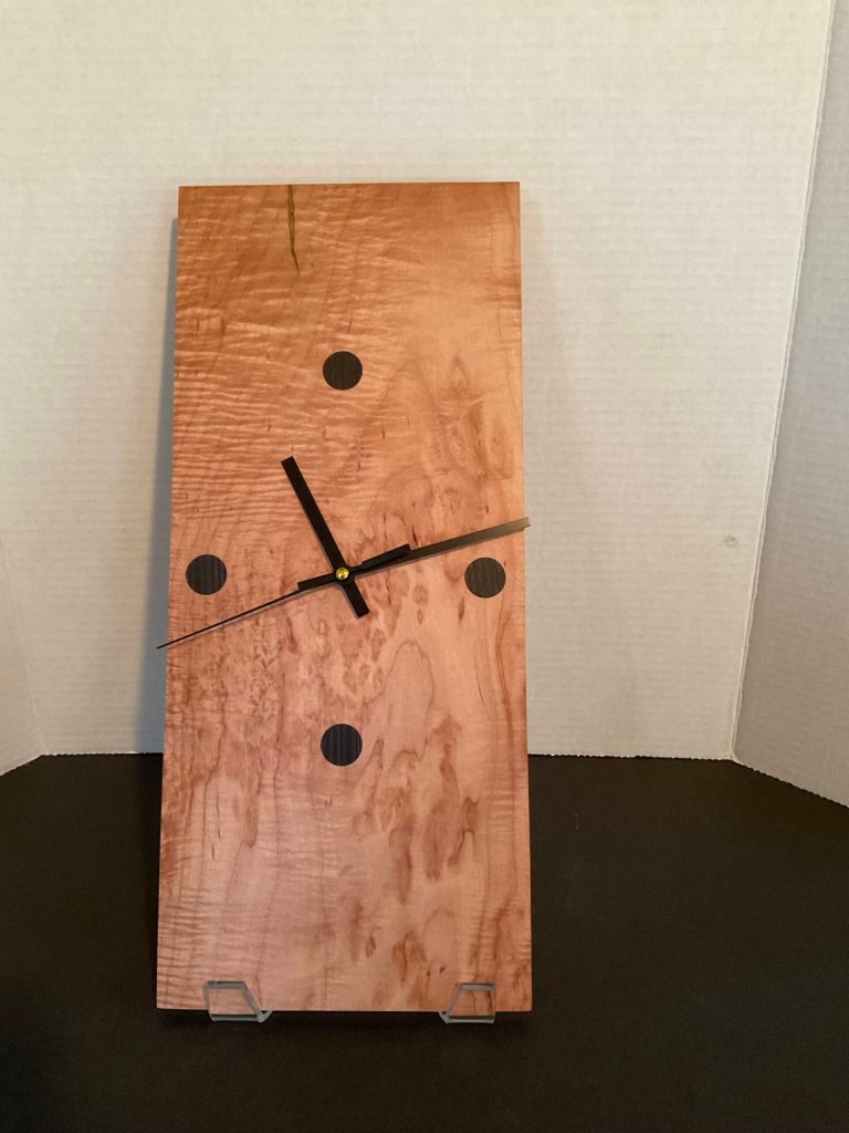Photo provided
Ambrosia maple clock by Thomas Eller.