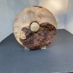 Photo provided
An art piece made with a sand dollar and driftwood by Thomas Eller.