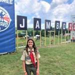 Photo provided
Isabella "Isa" de Souza Oliveira Mc Fetridge at the 20th National Jamboree in West Virginia.