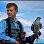 Photo by John M. Deir
Falconer Aaron Allred will lead a demonstration at Whidbey Raptor Day.