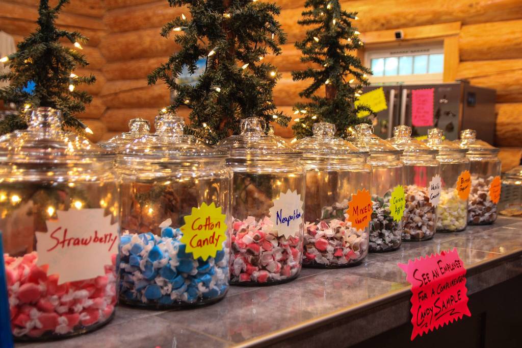 A selection of colorful taffy candy. (Photo by Luisa Loi/Whidbey News-Times)