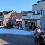 Photo provided
Fair Trade Outfitters and Good Cheer Thrift Store both received a dusting of snow for the commercial.