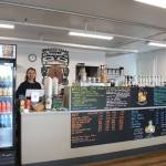 Photo by Luisa Loi
Sylvia Romero stands behind the counter at Beaver Tales Coffee in Oak Harbor.