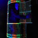 Photo by Luisa Loi
Jack Twisted prepares to crawl out of a cage.