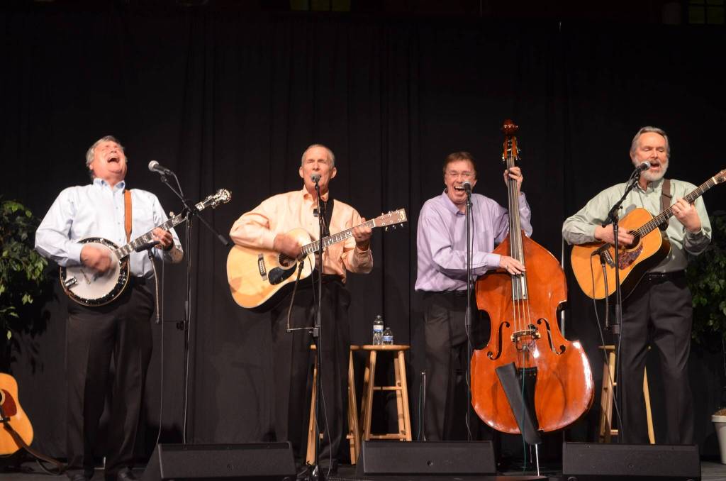 Mark Pearson, Mike McCoy, Bob Flick and Karl Olsen are the current members of The Brothers Four. (Photo provided)