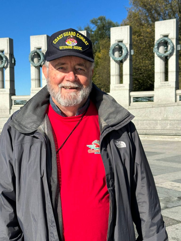 Bill Frost in Washington D.C. with the Puget Sound Honor Flight. (Photo provided)