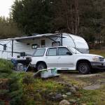 Photo by David Welton
A Freeland woman was killed in a trailer home. Her son is accused of her murder.