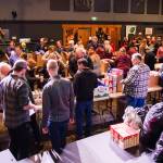 Photo provided
Life Church volunteers assemble meals that will be distributed to low-income families on Dec. 17.