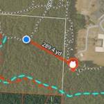 The proposed trail would cross into South Whidbey School District property. (Photo provided)