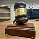 Wrights gavel. (Photo by Sabrina Combs)