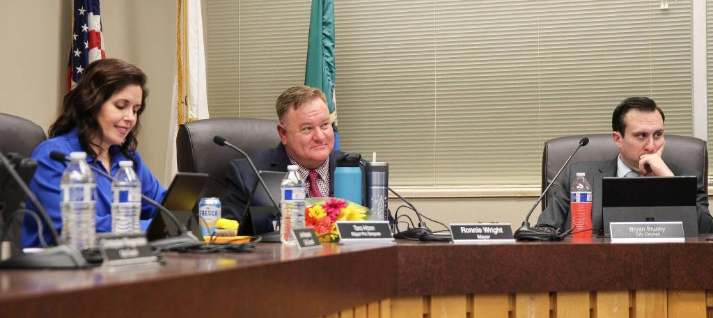 Tara Hizon, Ronnie Wright and Bryan Stucky. (Photo by Luisa Loi)