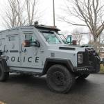 Oak Harbor police recently purchased a ballistic armored tactical transport. (Photo by Jessie Stensland)