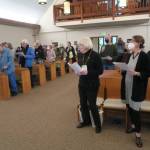 Photo provided
Attendees at last years Blessed Are the Peacemakers event sing together.