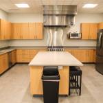 The new building features a large kitchen with three refrigerators, which would also accommodate additional firefighters/EMTs funded with the levy that was passed in November. (Photo by Luisa Loi)