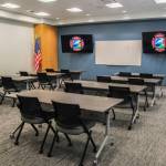 The new training room may also be used by community groups for their meetings. (Photo by Luisa Loi)