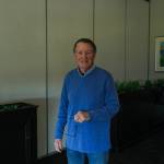 Chaplain, Lt Col, USAF (Ret) Jeffrey Neuberger moments before his presentation for the Military Officers Association of America meeting on Thursday. (Photo by Sam Fletcher)