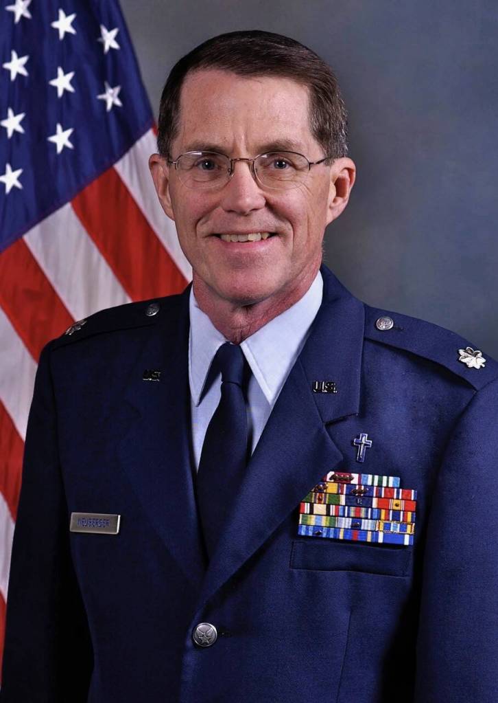 Chaplain, Lt Col, USAF (Ret) Jeffrey Neuberger served 34 years in the military. (Photo courtesy of Jeffrey Neuberger)