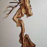 Pilkington mixed Bruiser the Elk and Whidbey Island together to create this scuplture. (Photo provided)