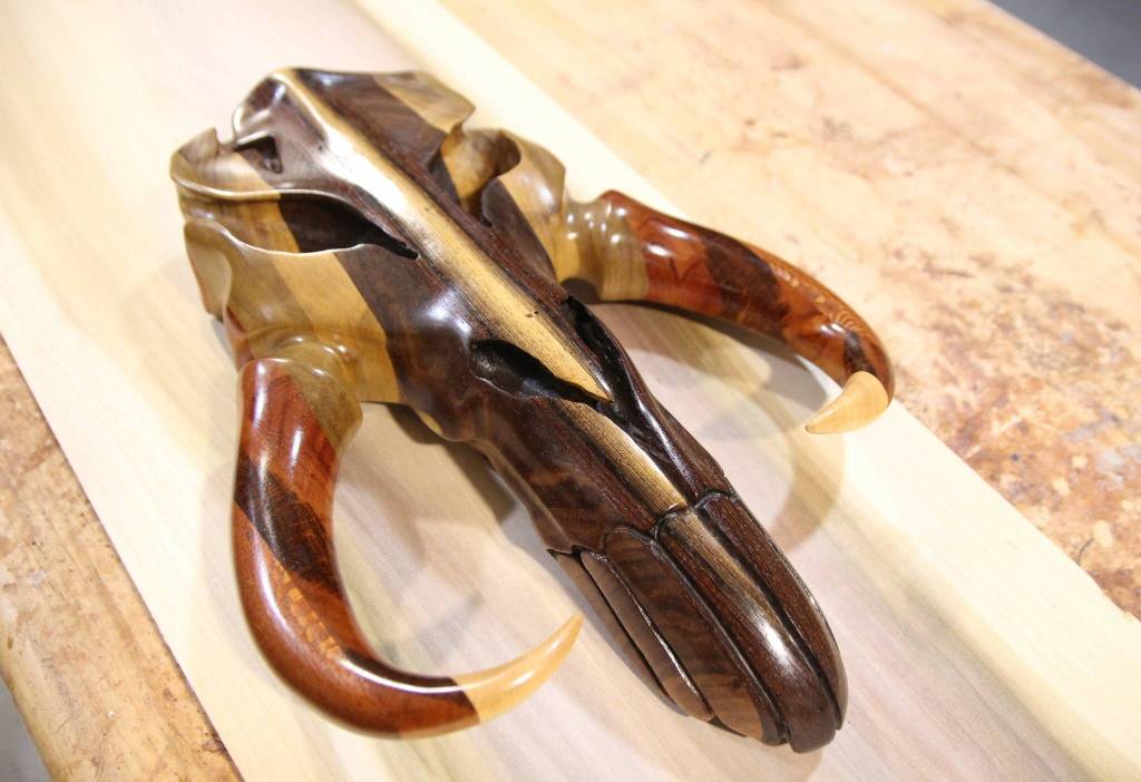 The Mythosaur, from the sci-fi tv show The Mandalorian. (Photo by Luisa Loi)