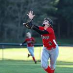 Sydney Van Dyke is one of three 8th graders already starting for an undefeated high school team. (Photo by John Fisken)