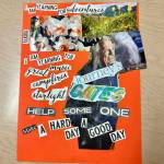 Photo provided
A collage project by one of Beth Herrilds students.