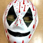 Photo provided
A student painted this mask representing how people view him from the outside.