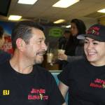 Eli Loera Sr. (left) and his daughter Brenda Loera (right) in 2014.