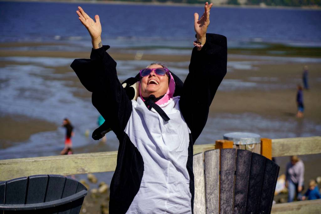 Photo by David Welton
Plenty of people opted to don a whale costume.