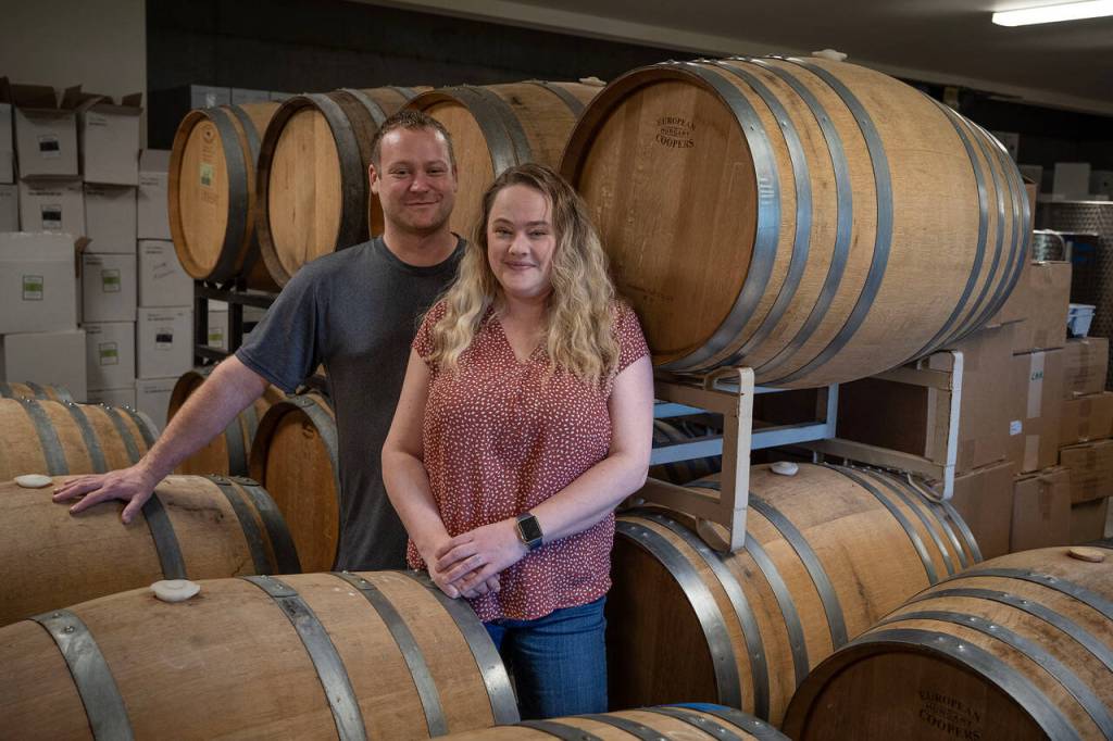 Kyle ONeill and Michelle Graham are the new owners of Blooms Winery and 5511 Bistro, which is now called Leo & Letos. (Photo by David Welton)