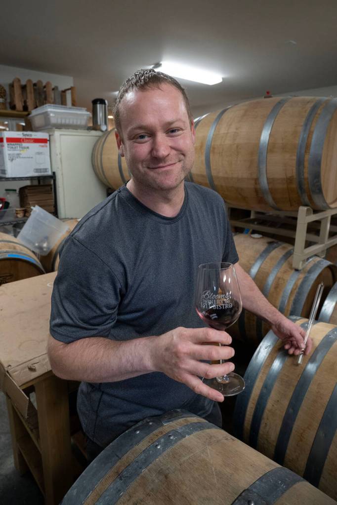 Kyle ONeill is the head chef and winemaker of Leo & Letos. (Photo by David Welton)