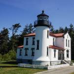 The Admiralty Head Lighthouse at Fort Casey opened in 1903. (Photo by Sam Fletcher)