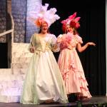 Sisters Grace (Laurianna Newcomb) and Joy (Zo Eisenbrey) have a passion for humbling Cinderella. (Photo by Luisa Loi)