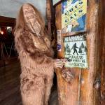 Photo courtesy of Teresa Besaw
Garry the Sasquatch flirts with local businesses at the 2023 Sasquatch Walk in Oak Harbor.