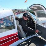 Photo by Luisa Loi
Photo by Luisa Loi
Flight instructor Michael Watkins prepares his young students before taking off.