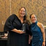 Photo provided
North Whidbey Pool, Park and Recreation District Executive Director Jay Cochran, at left, stands with Washington Recreation and Parks Association Executive Director Tiffany Hanzo Martin, receiving the Levy Legislative Award at their 76th annual WRPA conference in May.