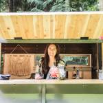 Shaylene Roemer serves a Black Currant Lemonade to a Whidbey News-Times reporter. (Photo by Luisa Loi)