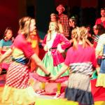 Every year, the Grinch (Cora Fix) directs a Christmas pageant for the community in Whoville. (Photo by Luisa Loi)