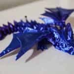A blue dragon. (Photo by Luisa Loi)