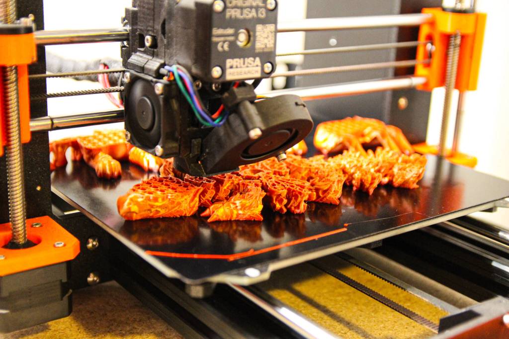 A dragon halfway through completion. (Photo by Luisa Loi)