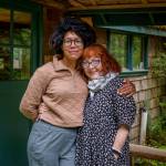 Hillarie Maddox, left, and Rose Woods are the co-executive directors of the Whidbey Institute. (Photo by David Welton)
