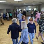 Photo provided
Community members have fun at a recent dance event organized by Whidbey Island Contra Dance.