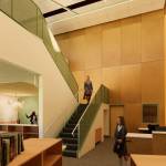 Photo from Oak Harbor Public Schools
A rendering of the library in the building housing Hand-in-Hand and Home Connection.