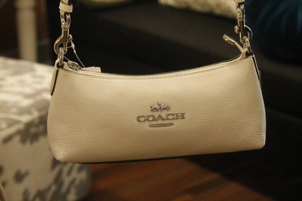 Photo by Kira Erickson/South Whidbey Record
Multiple Coach handbags can be found at discounted prices.