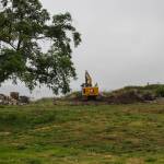 Photo by Luisa Loi
The beach house on top of the bluff was recently demolished.