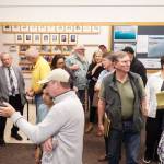 Over 40 people came to City Hall on Wednesday to discuss the future of the Oak Harbor Marina. (Photo by Sam Fletcher)