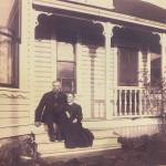 photo provided
Francis and Mary Ellen LeSourd sit on the porch of the home they built in 1892.