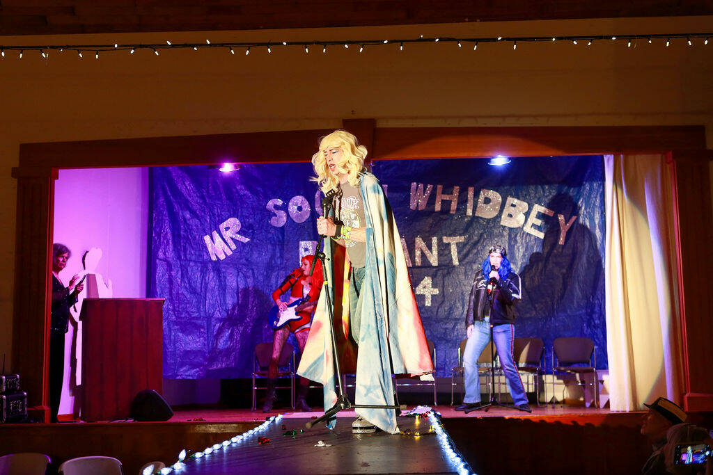 Photo by Jamie Farage
Tim Leonard earned the most votes to become Mr. South Whidbey 2024.