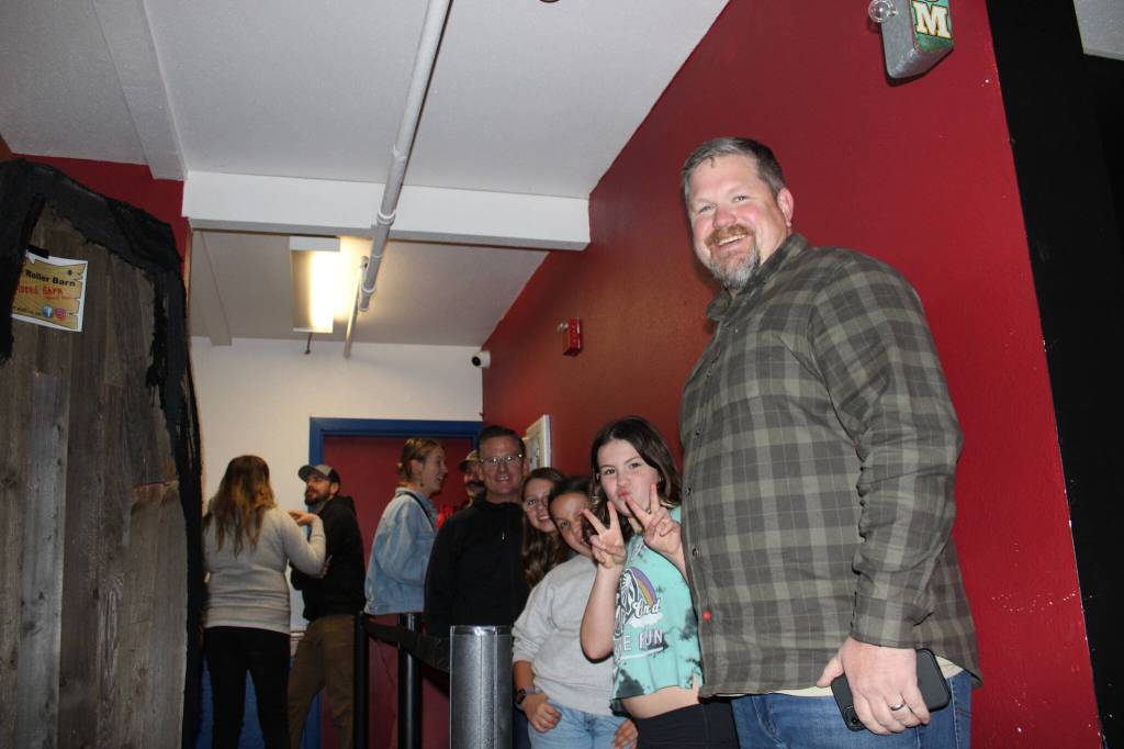 Guests line up on opening weekend of Return of Frightville. (Photo by Sam Fletcher)