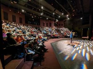 Photo provided
Nancy Pearl packed the WICA auditorium at her event in 2022.