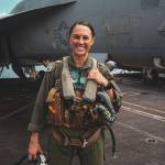 Naval Aviator Lt. Serena Dug Wileman, a 31-year-old combat-decorated aviator, was found among the Growler crash during a routine training on October 15. (Photo provided)